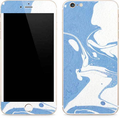 Marbleized Blue iPhone 6/6s Plus Skin