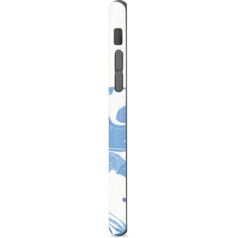 Marbleized Blue iPhone 7 Pro Case