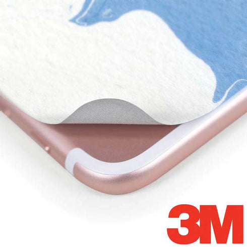 Marbleized Blue iPhone 8 Plus Skin