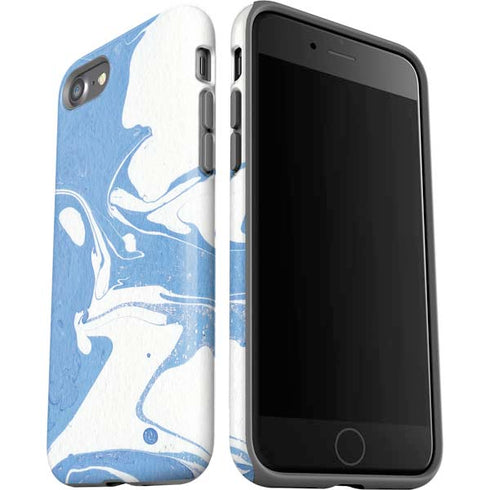 Marbleized Blue iPhone SE (2nd & 3rd Gen) Pro Case