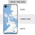 Marbleized Blue iPhone SE (2nd & 3rd Gen) Skin