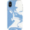 Marbleized Blue iPhone X Pro Case