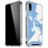 Marbleized Blue iPhone XR Clear Case