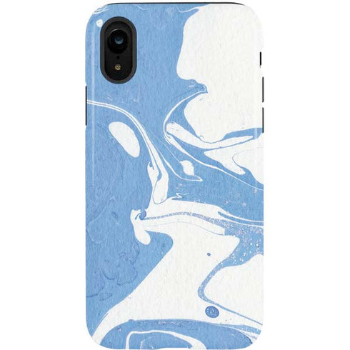 Marbleized Blue iPhone XR Pro Case