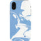 Marbleized Blue iPhone XR Pro Case