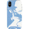Marbleized Blue iPhone XS Pro Case