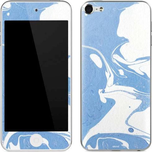 Marbleized Blue Apple iPod Skin