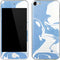 Marbleized Blue Apple iPod Skin