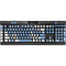 Marbleized Blue K95 RGB PLATINUM Mechanical Gaming Keyboard Skin