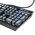 Marbleized Blue K95 RGB PLATINUM Mechanical Gaming Keyboard Skin
