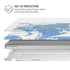 Marbleized Blue MacBook Pro 16in (2019-20) Case plus Skin