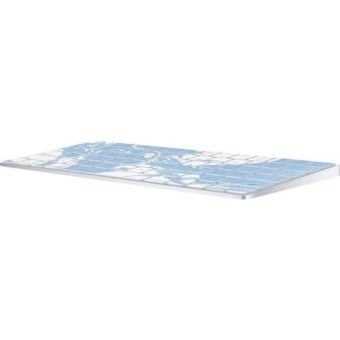 Marbleized Blue Magic Keyboard Skin