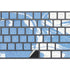 Marbleized Blue Magic Keyboard with Numeric Keypad Skin