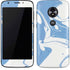 Marbleized Blue Moto E5 Play Skin