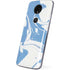 Marbleized Blue Moto E5 Plus Skin