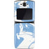Marbleized Blue Motorola RAZR Skin