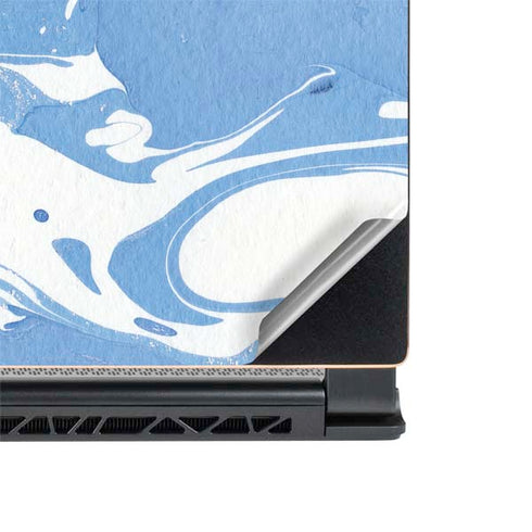 Marbleized Blue MSI GS65 Stealth Laptop Skin