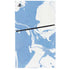 Marbleized Blue PS5 Slim Disk Console Skin