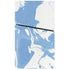Marbleized Blue PS5 Slim Disk Console Skin
