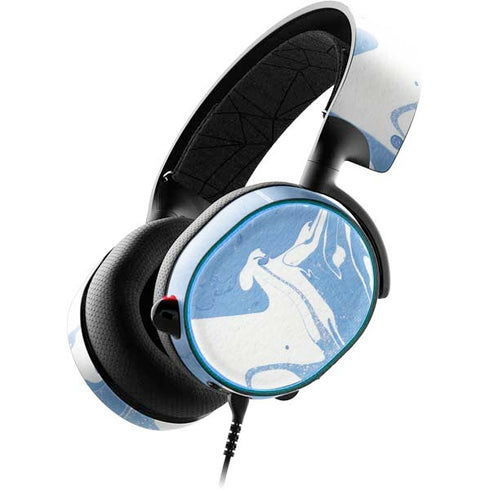 Marbleized Blue SteelSeries Arctis 3 Skin