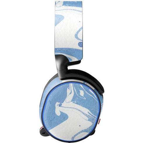 Marbleized Blue SteelSeries Arctis 3 Skin