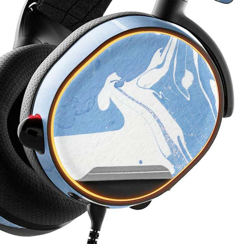 Marbleized Blue SteelSeries Arctis 3 Skin