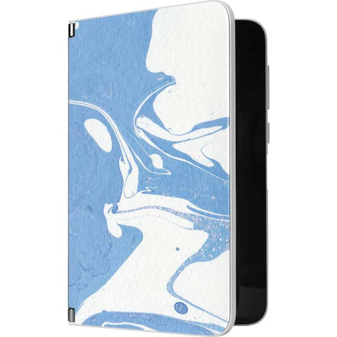 Marbleized Blue Surface Duo Skin