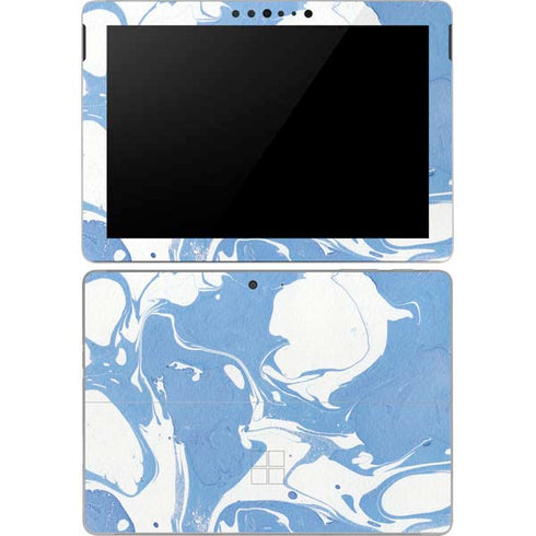 Marbleized Blue Surface Go Skin