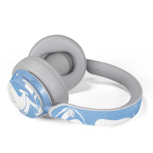 Marbleized Blue Surface Headphones Skin