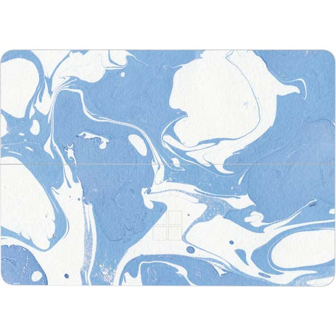 Marbleized Blue Surface Laptop Studio Skin