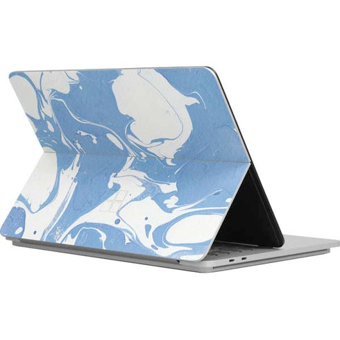 Marbleized Blue Surface Laptop Studio Skin