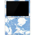 Marbleized Blue Surface Pro 7 Skin