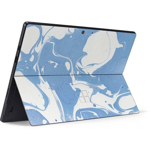 Marbleized Blue Surface Pro 7 Skin