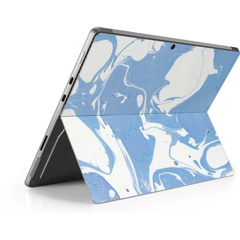 Marbleized Blue Surface Pro 9 Skin