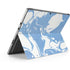 Marbleized Blue Surface Pro 9 Skin