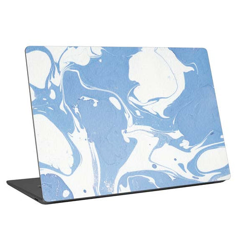 Marbleized Blue Universal Laptop 15in (12.2 x 8.8in) Skin