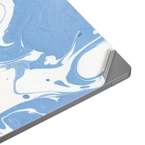 Marbleized Blue Universal Laptop 16.6in (13.4 x 9.7in) Skin