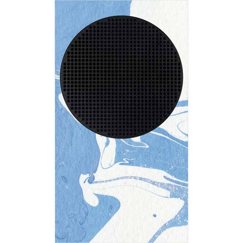 Marbleized Blue Xbox Series S Bundle Skin