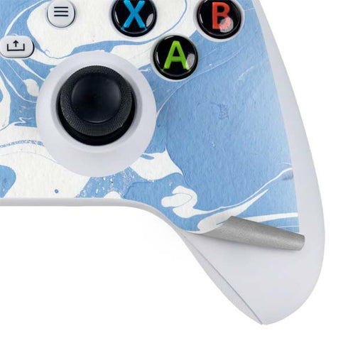Marbleized Blue Xbox Series S Bundle Skin