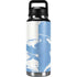 Marbleized Blue YETI Rambler 36oz Bottle Skin