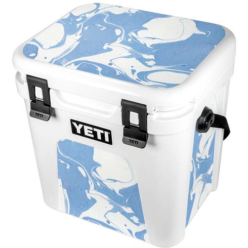 Marbleized Blue YETI Roadie 24 Hard Cooler Skin