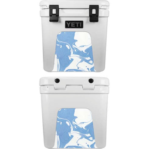 Marbleized Blue YETI Roadie 24 Hard Cooler Skin