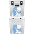 Marbleized Blue YETI Roadie 24 Hard Cooler Skin