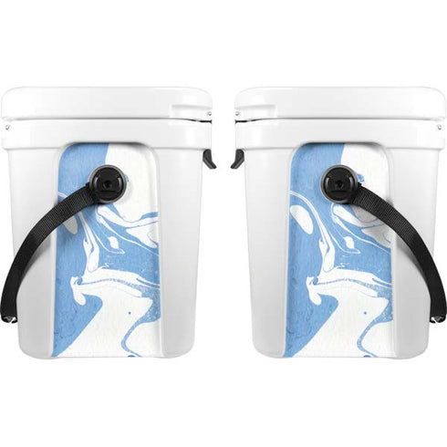 Marbleized Blue YETI Roadie 24 Hard Cooler Skin