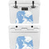Marbleized Blue YETI Tundra 35 Hard Cooler Skin