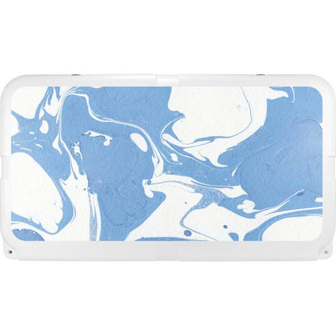 Marbleized Blue YETI Tundra 65 Hard Cooler Skin