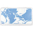 Marbleized Blue YETI Tundra 65 Hard Cooler Skin