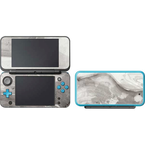 Marbleized Grey Nintendo 2DS XL (2017) Skin