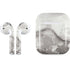 Marbleized Grey Apple AirPods 2 Skin