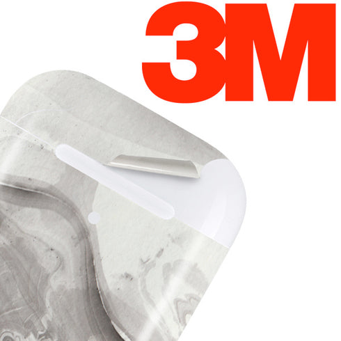 Marbleized Grey Apple AirPods 2 Skin